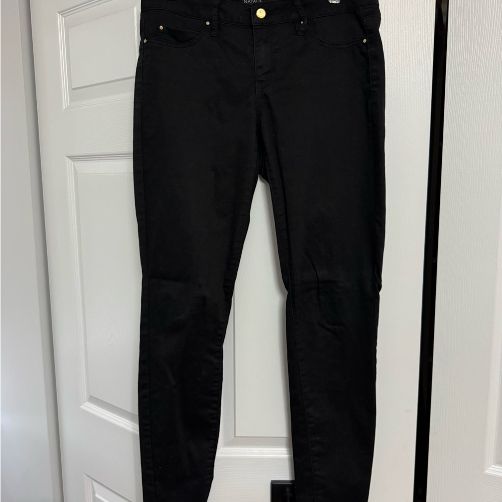 RW&CO. Black Leggings - Size: Medium